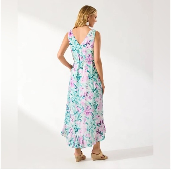 tommy bahama bonita springs sl maxi dress, size S/P - Picture 2 of 15